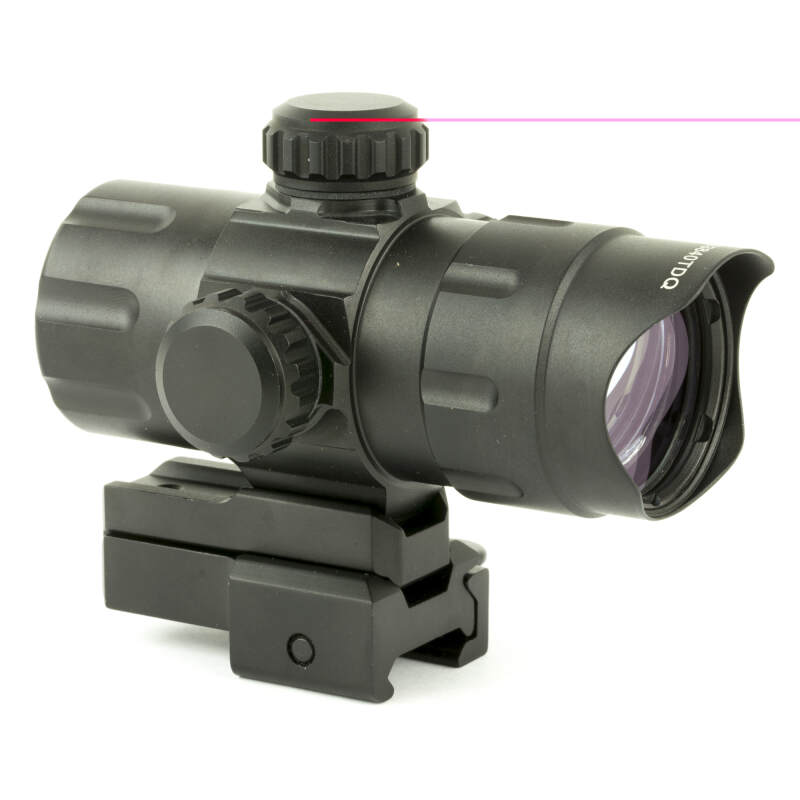 Utg 4.2" Ita T-dot W-qd Mount Rd-grn - Image 2